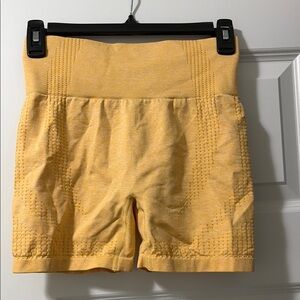 Orange biker Shorts